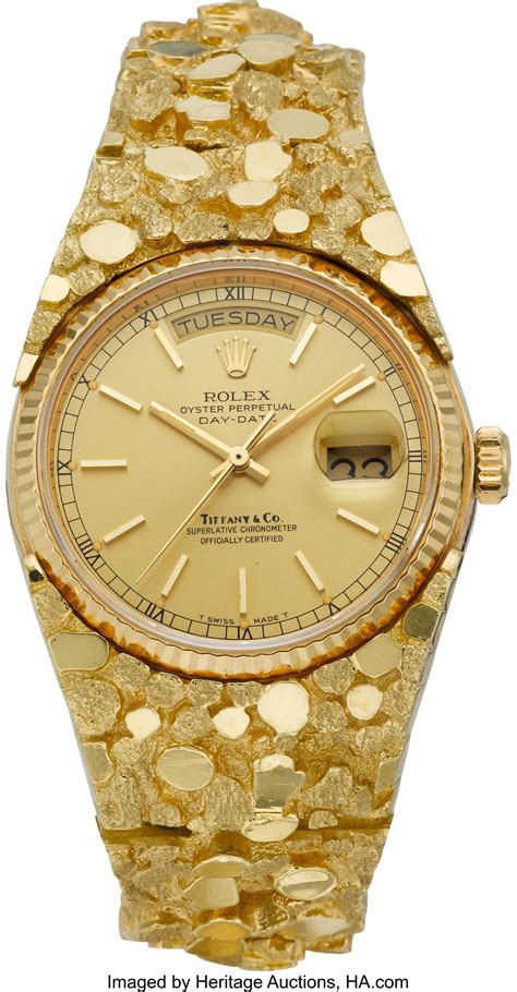 rolex gold nugget